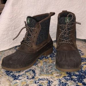 Kamik Sienna Mid Chocolate snow boot size 11